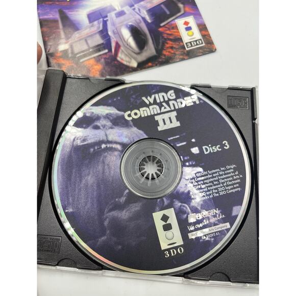 3DO Wing Commander 3 Heart Of The Tiger / Complete / Tested - Picture 13 of 16